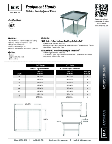 Spec Sheet