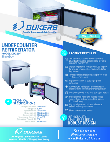 Spec Sheet