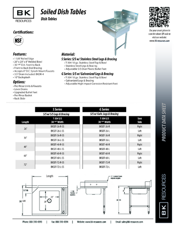 Spec Sheet
