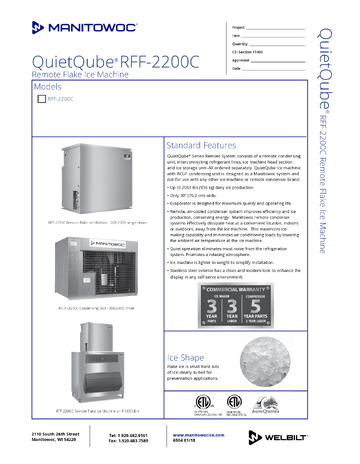 Spec Sheet