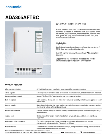 Spec Sheet