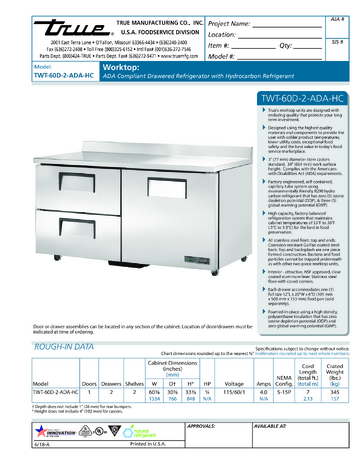 Spec Sheet