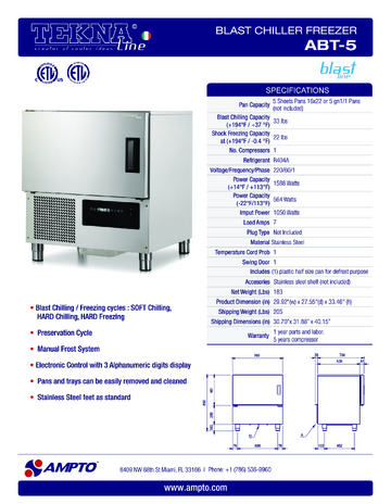 Spec Sheet
