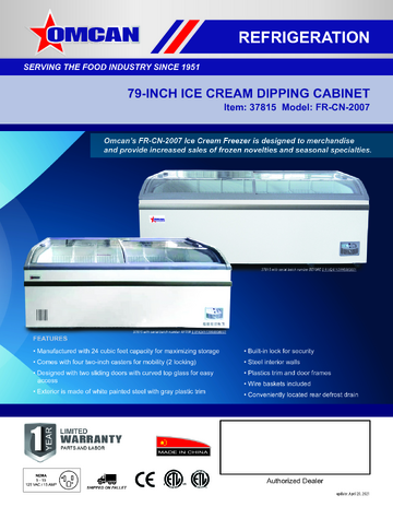 Spec Sheet