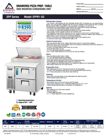 Spec Sheet