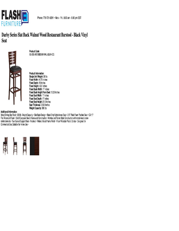 Spec Sheet