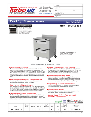 Spec Sheet