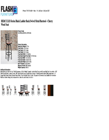 Spec Sheet