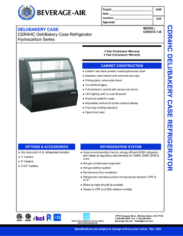 Spec Sheet
