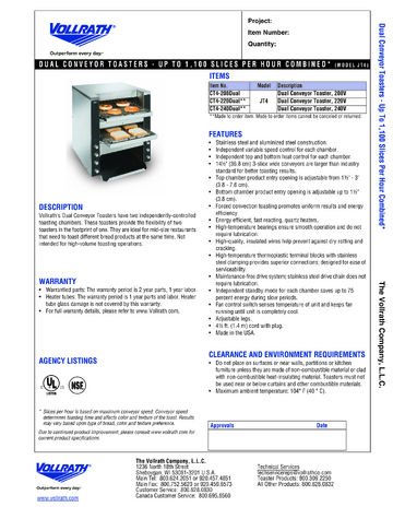 Spec Sheet