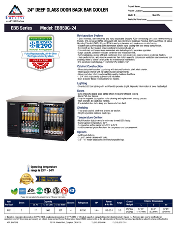 Spec Sheet