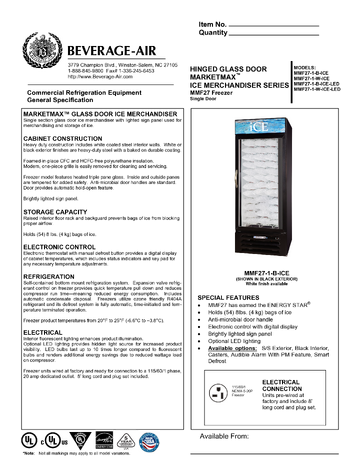 Spec Sheet