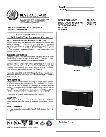 Spec Sheet
