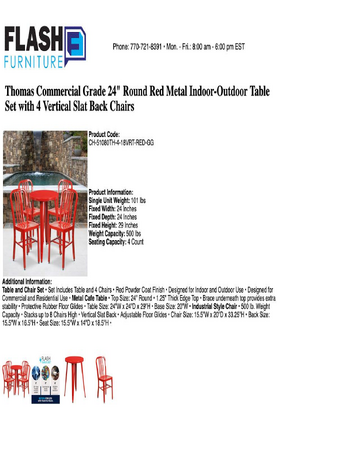 Spec Sheet
