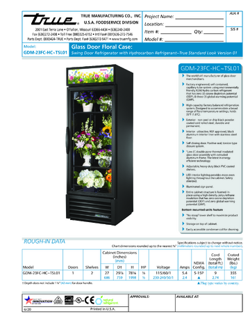Spec Sheet