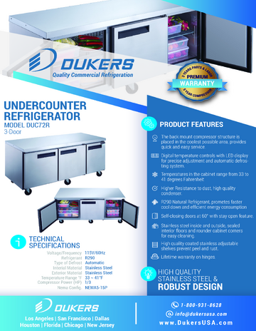 Spec Sheet