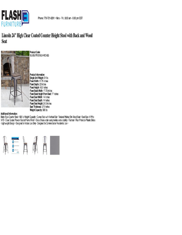 Spec Sheet