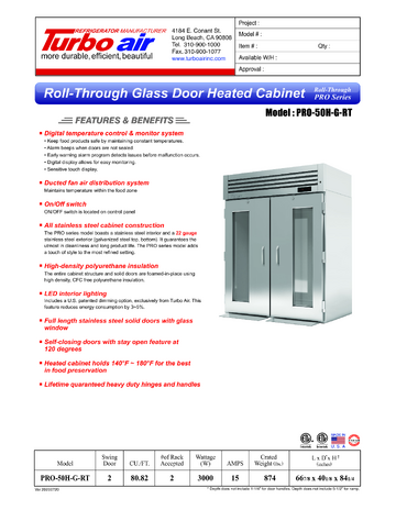 Spec Sheet