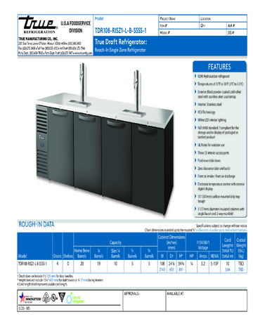 Spec Sheet