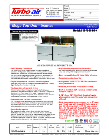 Spec Sheet