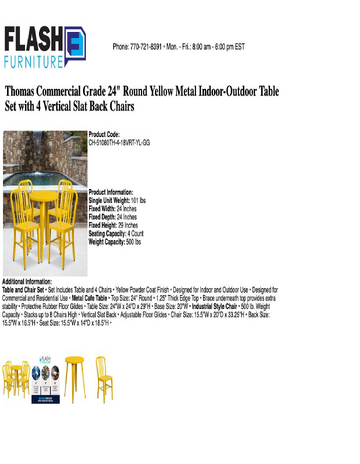 Spec Sheet