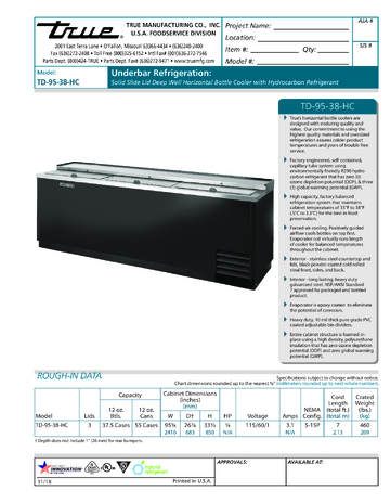 Spec Sheet