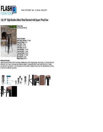 Spec Sheet