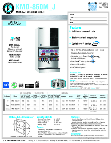 Spec Sheet