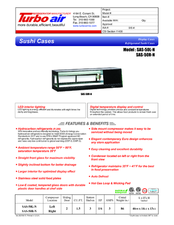 Spec Sheet