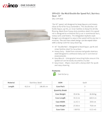 Spec Sheet