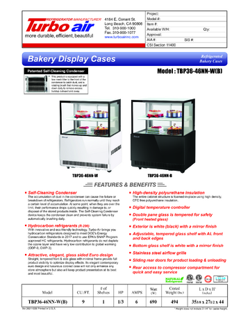 Spec Sheet