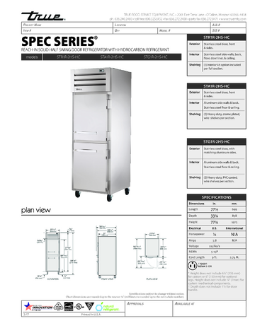 Spec Sheet