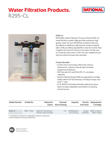 Spec Sheet