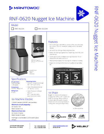 Spec Sheet