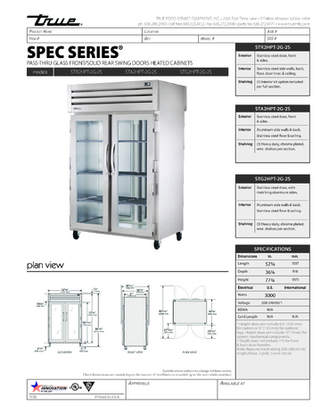 Spec Sheet