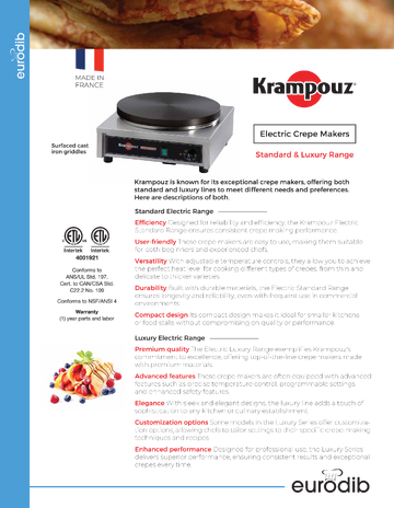 Spec Sheet