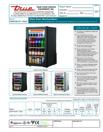 Spec Sheet