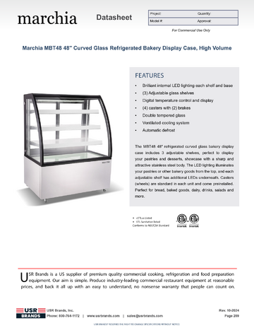 Spec Sheet