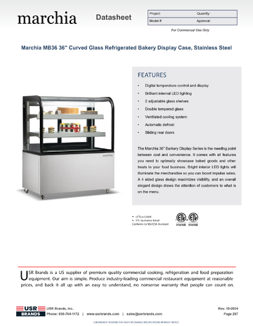 Spec Sheet