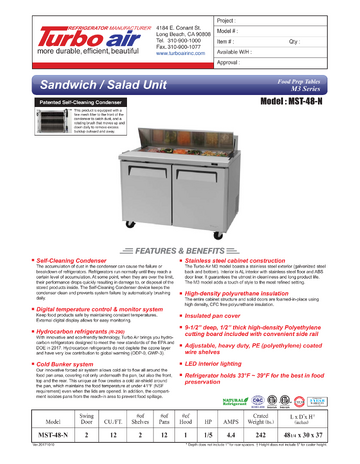 Spec Sheet