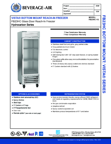 Spec Sheet