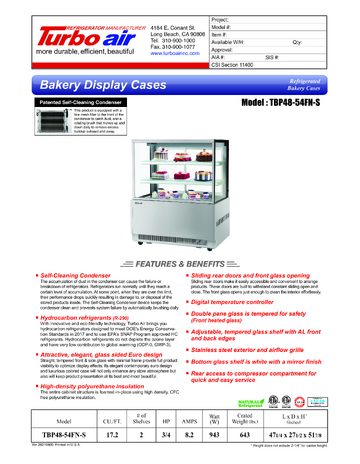 Spec Sheet