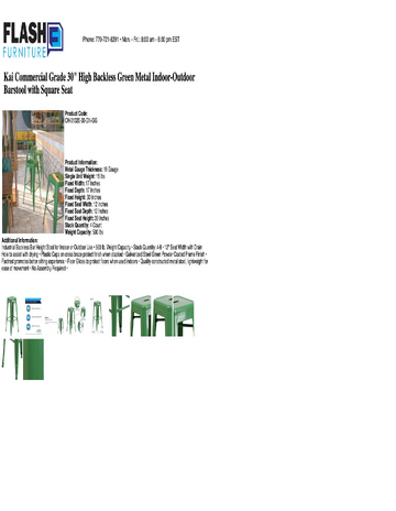 Spec Sheet