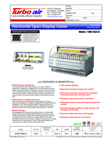 Spec Sheet