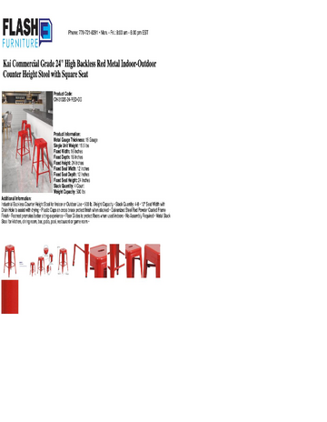 Spec Sheet