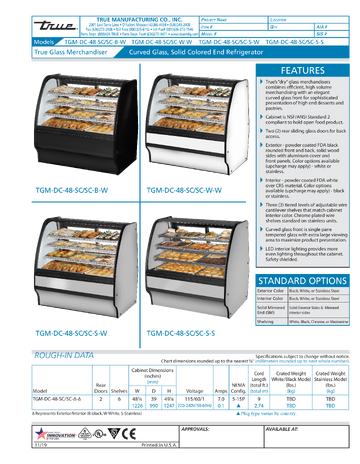 Spec Sheet