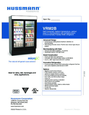 Spec Sheet