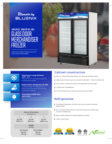 Spec Sheet