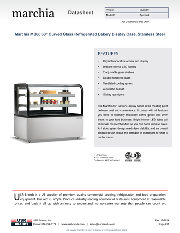 Spec Sheet