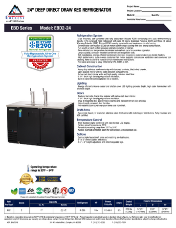 Spec Sheet
